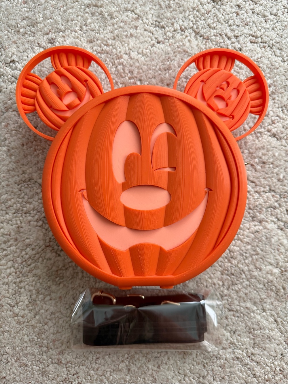 NEW Mickey Pumpkin 3D Printed Purse